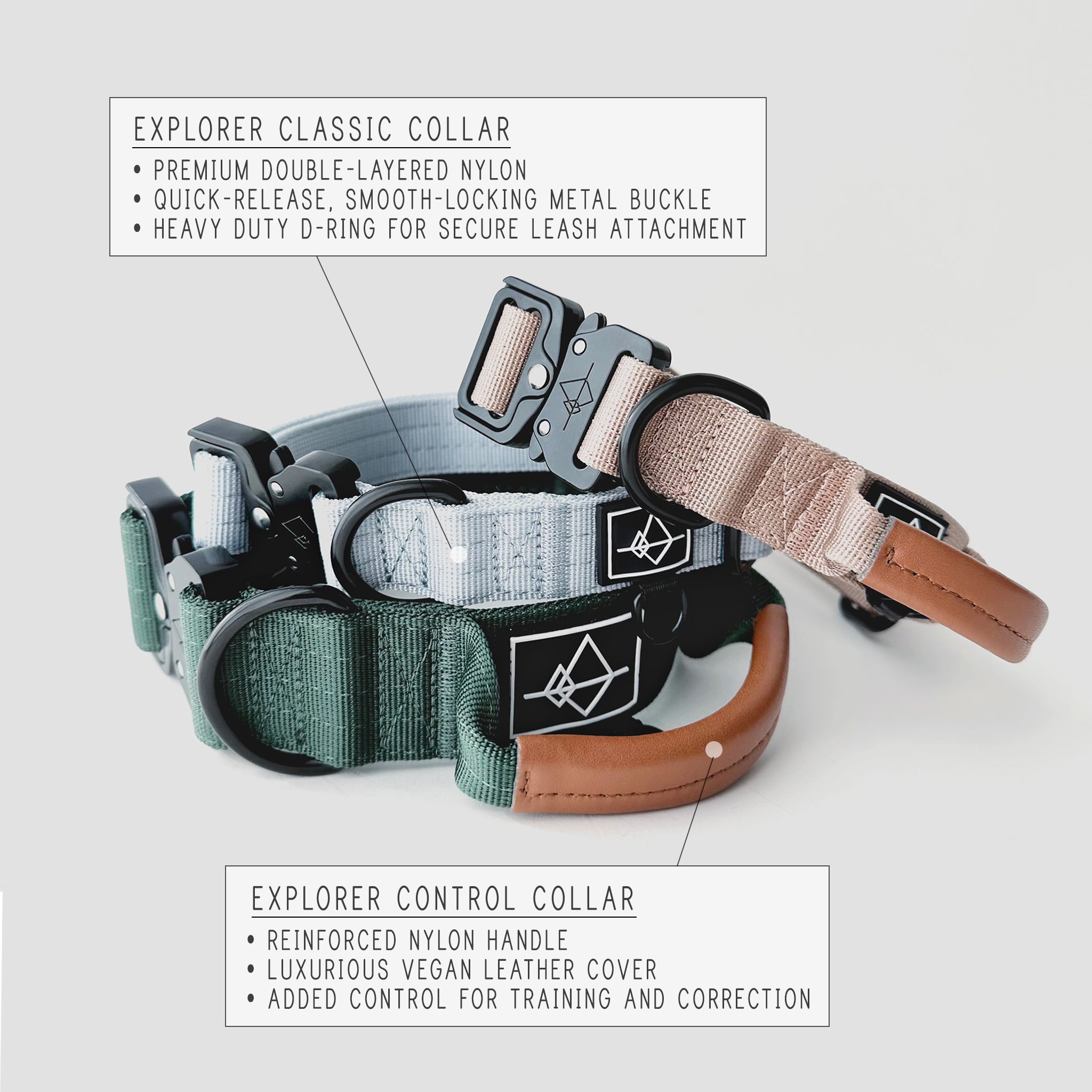 Canmore Alpine Dog Collar For The Outdoors, Rocky Mountain Dog